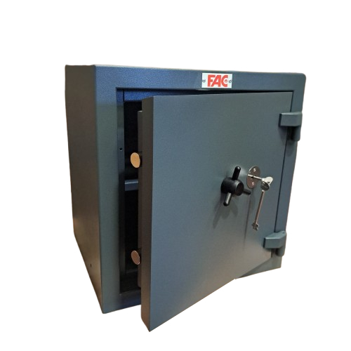 Caja fuerte profesional Alfa de FAC Seguridad. Sistema constructivo equivalente a grado I UNE:1143